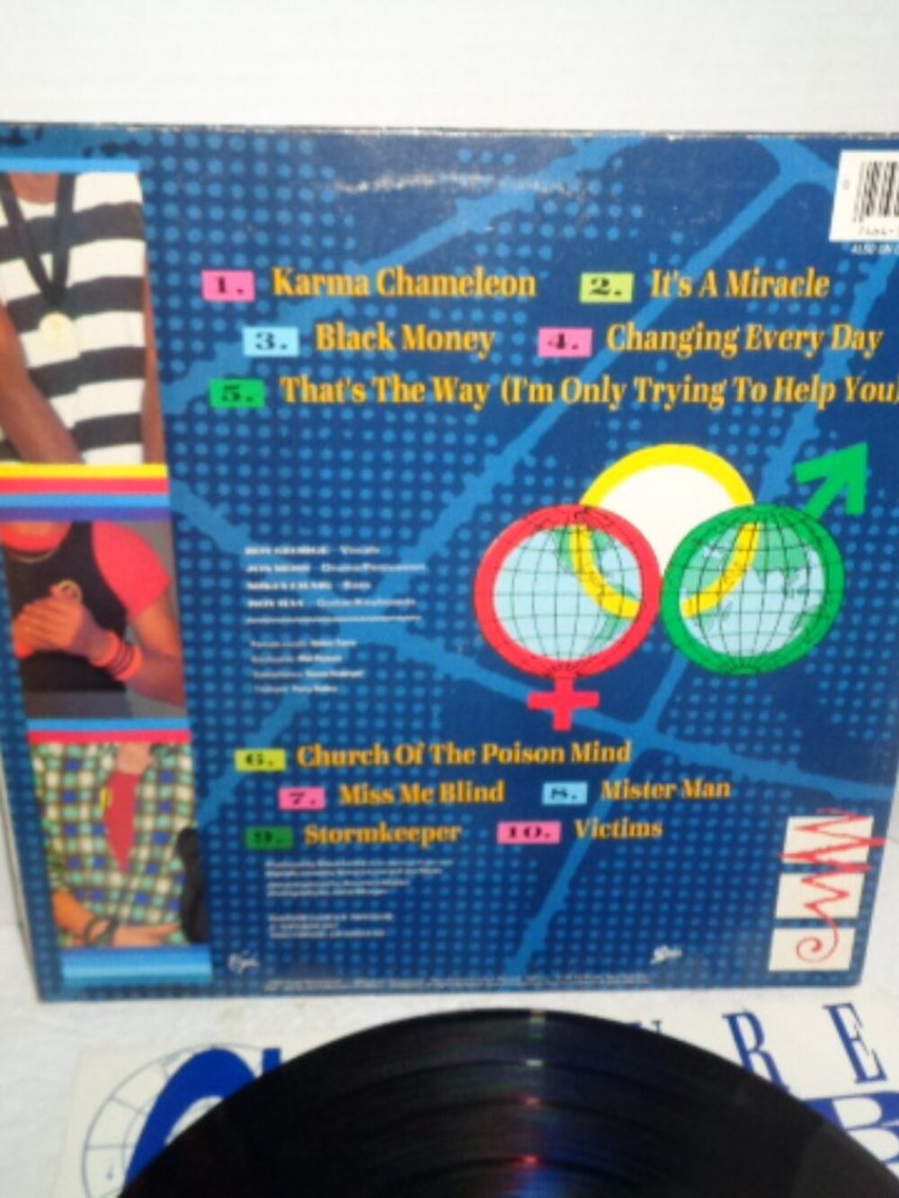 Culture Club, Colour By Numbers LP. record Album 1983 Original - Picture 3 of 3